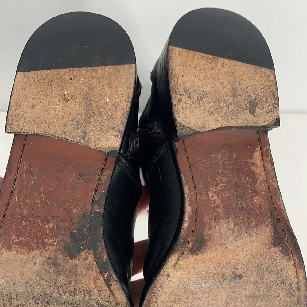 Coach Black Leather ELM BOOT Sz5 - Picture 11 of 16